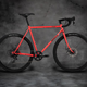 A Straggler, not mine, or my girlfriend’s. Note the normal style frame but space for chunky tires. It is to road bikes as Safari cars are to sports cars.
